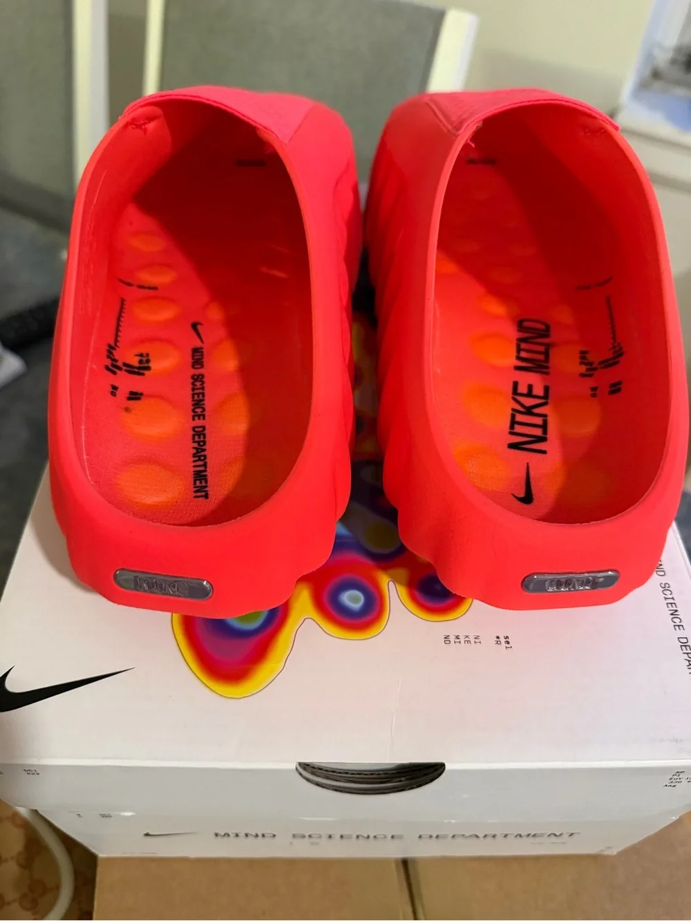 Nike Mind 01 Slides Bright Red Comfort Slides